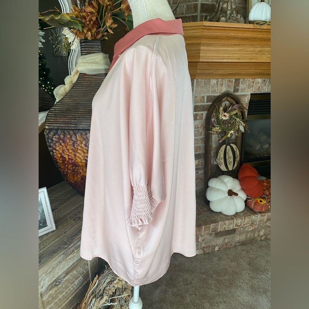 Blouse / ColorBlock - Picture 9 of 13